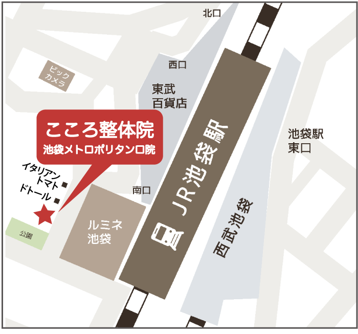 池袋東口院前MAP